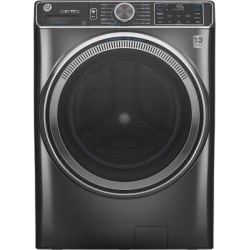 GE Appliances Smart 5 cu. ft. Energy Star High-Efficiency Front Load Washer in Gray, Size 39.75 H x 28.0 W x 34.0 D in | Wayfair GFW850SPNDG