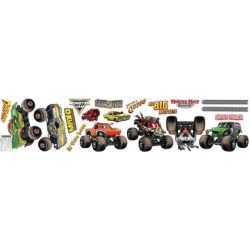 Monster Jam Small Wall Decal found on Bargain Bro from Target for USD $9.87