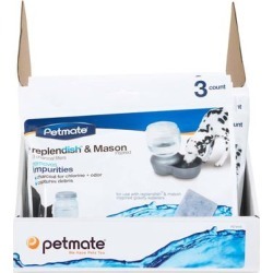 Petmate Replacement Filters for Replendish Auto-Watering Systems, Pack of 3 filters, 3 CT