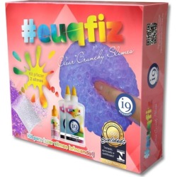 EUQFIZ SLIME KIT 2 CLEAR CRUNCHY SLIMES