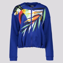 Jaqueta Adidas Farm Rio Feminina Azul