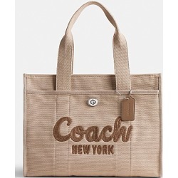 COACH Large Cargo Tote 42 Bag - Dark Natural