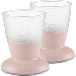 BABYBJORN BPA-Free Plastic 2-Pack Cups - Powder Pink found on Bargain Bro Philippines from Dillard's for $18.99