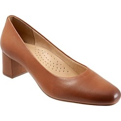 Trotters Daria Leather Block Heel Pumps -  6M found on Bargain Bro from Dillard's for USD $75.99