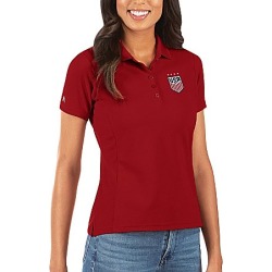 Antigua Women's USA Soccer Legacy Pique Short-Sleeve Polo Shirt -  M found on Bargain Bro Philippines from Dillard's for $55.00