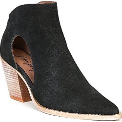Free People Wilder Leather Side Cut Out Western Booties -  38.5(8.5M) found on Bargain Bro from Dillard's for USD $135.28