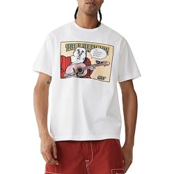 True Religion Comic Buddha Patch Short-Sleeve Graphic Tee -  3XL found on Bargain Bro Philippines from Dillard's for $59.00