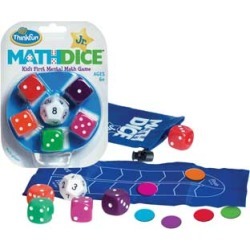 Math Dice Junior by Thinkfun Inc