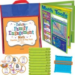 Deluxe Family Engagement Math Practice Solve and Play Pack Fourth Grade by Really Good Stuff LLC