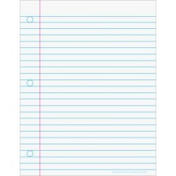 Jumbo Dry Erase Magnetic Notebook Page by Really Good Stuff Inc