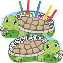 Clip A Shape Turtles Kit by Really Good Stuff Inc