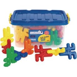 Excellerations Soft Rabbit Blocks 36 Pieces by DiscountSchoolSupply/DropShip