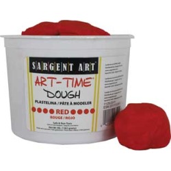 Sargent Art 3lb Art Time Dough Red by SARGENT ART