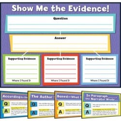 Evidence Based Reading And Writing Bulletin Board Set by Carson Dellosa Publishing Company, Inc.