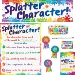 Splatter Character Kit by Really Good Stuff Inc