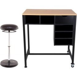 Standing Workstation With Teacher Kore Chair by Really Good Stuff Inc