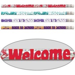 Welcome Back To School Pencils by Musgrave