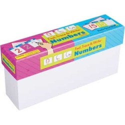 Feel, Trace and Write Numbers Cards by Really Good Stuff Inc