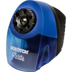 Quiet Sharp Classroom Electric Pencil Sharpener Blue by AMAX INCORPORATED