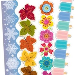 Seasonal Border Trim Bundle 4 Pack by RGS KIT