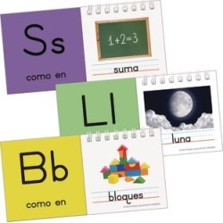 Spanish Alphabet Flip Books by Really Good Stuff Inc