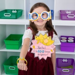 We Are 100 Days Brighter Wearables Kit by Really Good Stuff Inc