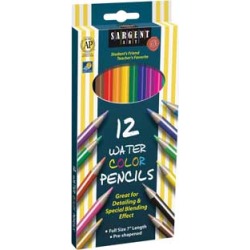 Sargent Art 12 Ct Water Color Pencils 6 Boxes by SARGENT ART