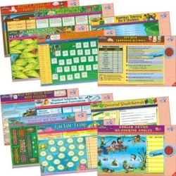 Skill Stretchers With Decoders Grade 4 Math Kit by Really Good Stuff Inc
