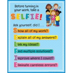 SELFIE Work Poster by Really Good Stuff Inc