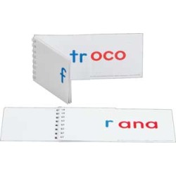 Spanish Rhyming Endings Flip Books by Really Good Stuff Inc