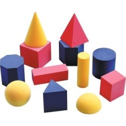 Easy Shapes 3 D Geometric Shapes by Didax Educational Resources