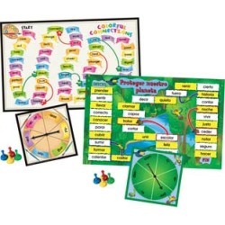Prefix And Suffix Spin Board Games Dual Language Kit by Really Good Stuff Inc