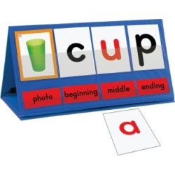 Word Building Desktop Pocket Chart Tent Cards Kit by Really Good Stuff Inc