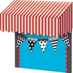 Red And White Stripes Awning by Teacher Created Resources
