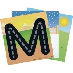 Drive The Letters Cards by Really Good Stuff Inc