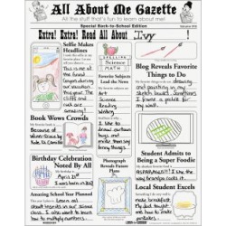 Ready To Decorate Extra Extra Read All About Me Posters by Really Good Stuff Inc
