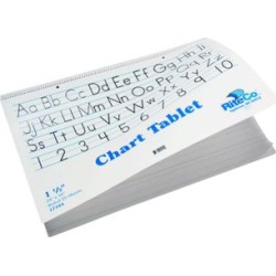 24 X 16 Chart Tablet Ruled 1!" 25 Sheets by RITECO INCORPORATED