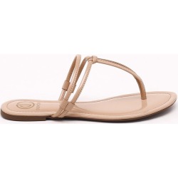 Chinelo Verniz Natural