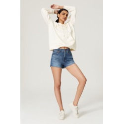 Madewell Balsam Perfect Shorts blue found on Bargain Bro from Rent the Runway for USD $47.88