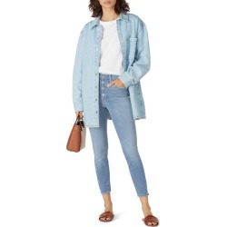 Madewell Light Wash Jeggings blue found on Bargain Bro Philippines from Rent the Runway for $68.00