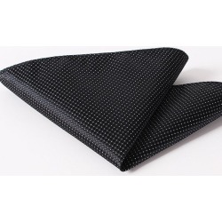 Fashion Small Checkered and Dots Pattern Wedding or Party Business Suit Pocket Square
