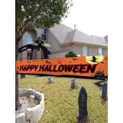 Halloween Party Flag Garden Decor Banner