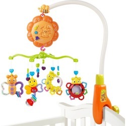 Baby Bed Bell Music Rotation Newborn Baby Toy Baby Bed Bell Music Rotation Newborn Baby Toy