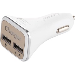 Cwxuan High Power Dual USB Quick Charge 2.0 Mobile Phone Car Charger Adapter