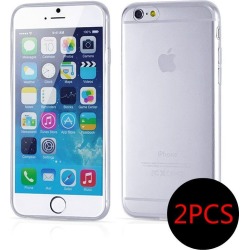 2pcs For iPhone 8 for iPhone X For iPhone 7/7 Plus Transparent Chromed Frame Clear Soft TPU Mobile Phone Case For iPhone