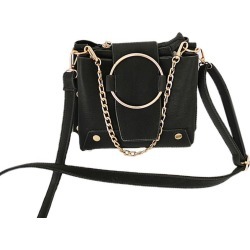 Women's PU Leather Chain Strap Handbags Casual Fashion Bag Crossbody Bag