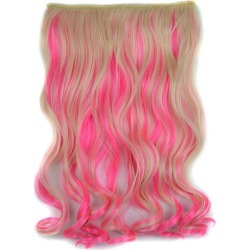 Synthetic Shaggy Curly Long Clip In Hair Extension