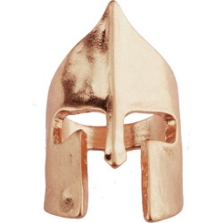 Simple Alloy Helmet Finger Ring