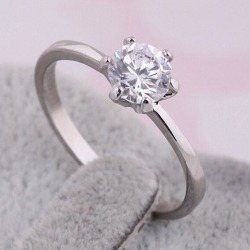 Fake Diamond Wedding Ring