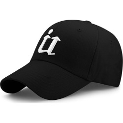 Unique U Pattern Embroidery Adjustable Baseball Hat